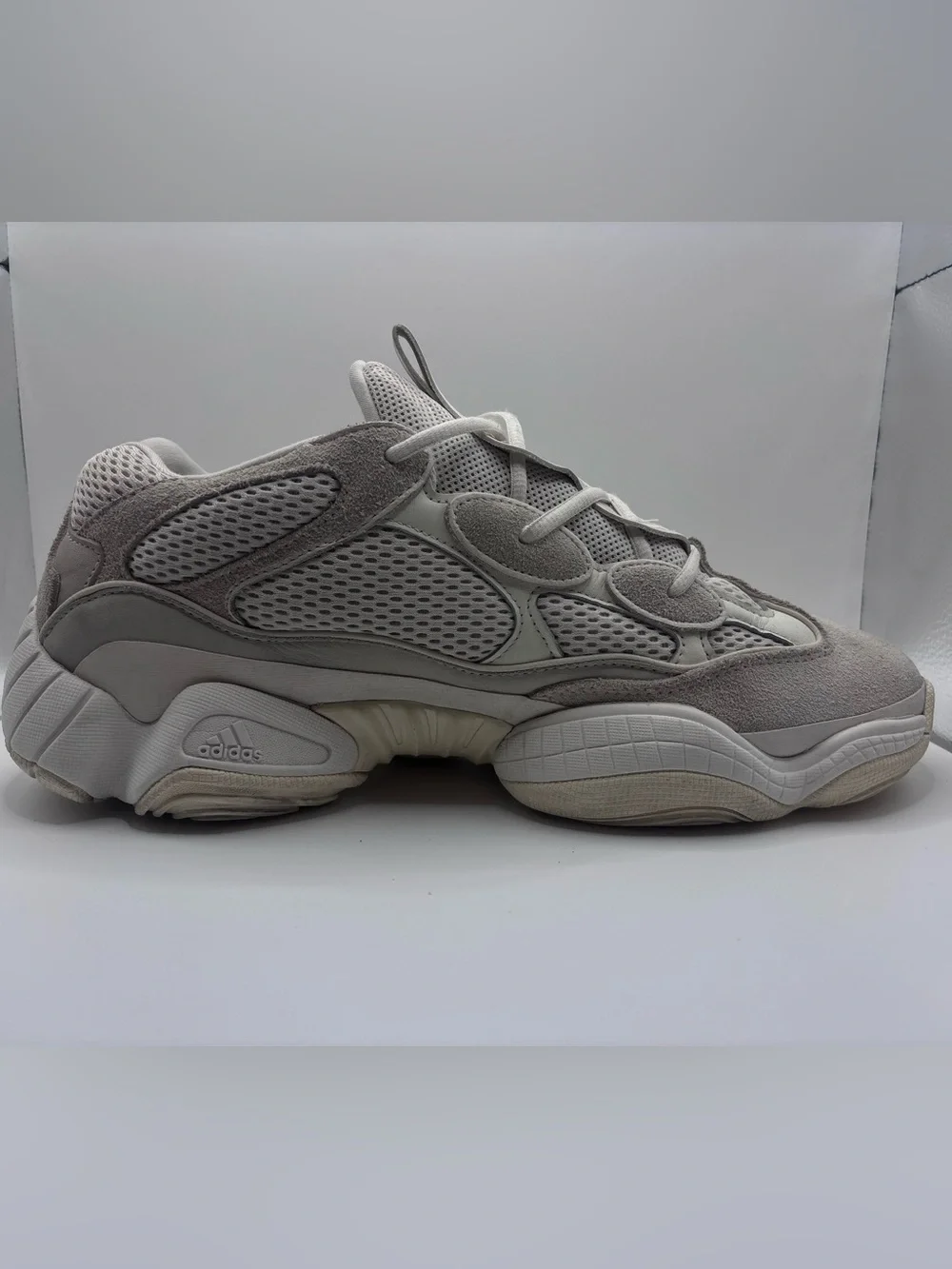 adidas Yeezy 500 bone white, men’s size 13, FV3573